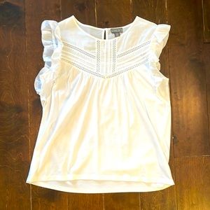 J Crew Eyelet Top